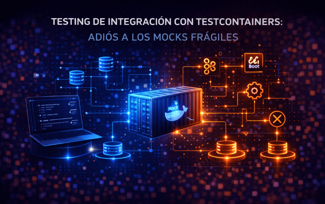Testing de integración con Testcontainers: adiós a los mocks frágiles