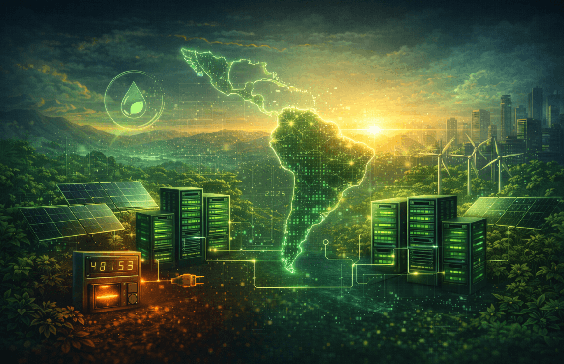 Datacenters sostenibles en América Latina: el estado actual en 2026